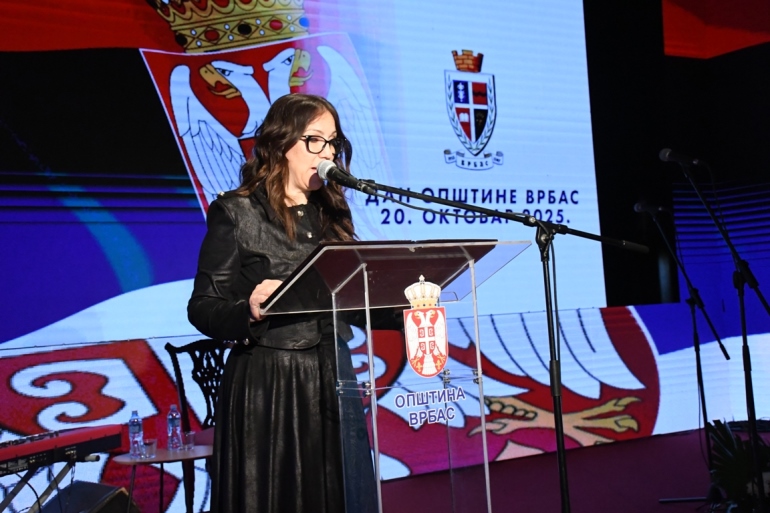 Tijana Aleksić, predsednica Skupštine opštine Vrbas
